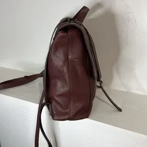 Lucky Brand | Bags | Lucky Brand Mahogany Leather Backpack W  display picture 3
